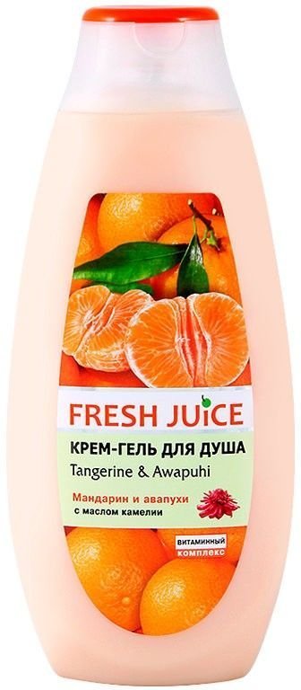 Крем-гель для душа "Tangerine & Awapuhi" Fresh Juice, 400 мл фото 1 &mdash; TD-EX.RU