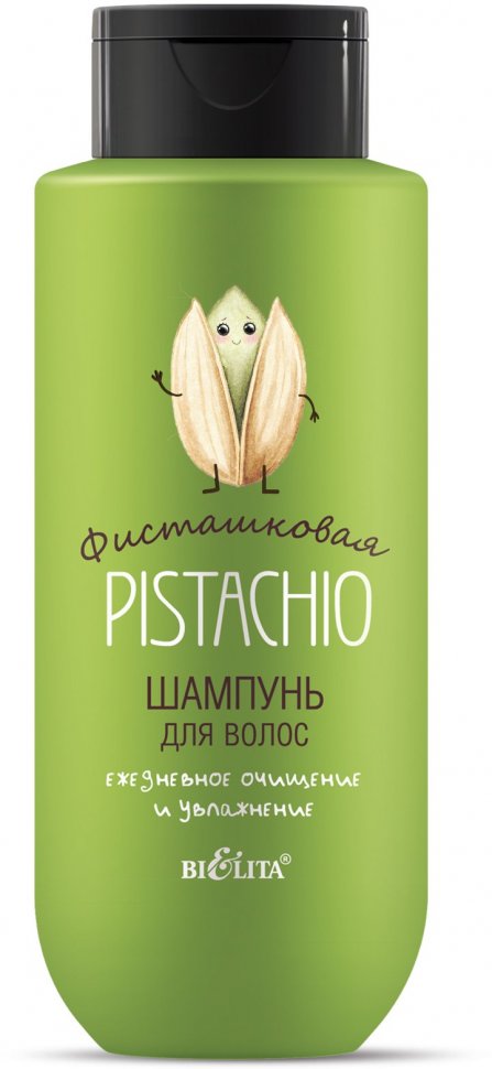 Шампунь для волос "Ежедневное очищение и увлажнение" Фисташковая серия Белита, 500 мл  фото 1 &mdash; TD-EX.RU