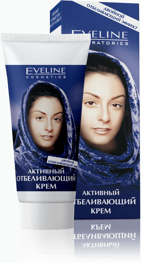 Eveline Крем для лица Double White отбеливающий (в коробке), 50 мл фото 1 &mdash; TD-EX.RU