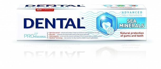 Зубная паста DENTAL PRO SEA MINERALS Rubella, 75 мл фото 1 &mdash; TD-EX.RU