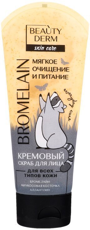 Beauty Derm Face Care кремовый скраб для лица с абрикосовой косточкой, 75 мл фото 1 &mdash; TD-EX.RU