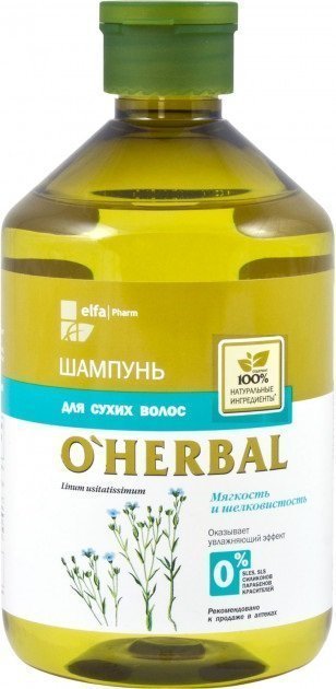 O'Herbal Шампунь для сухих волос, 500 мл фото 1 &mdash; TD-EX.RU