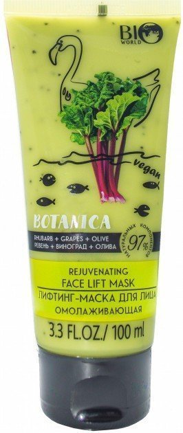 Лифтинг-маска для лица омолаживающая BOTANICA Bio World, 100 мл фото 1 &mdash; TD-EX.RU
