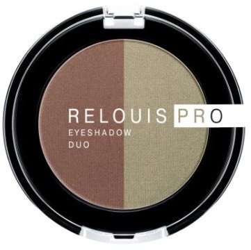 Тени для век RELOUIS PRO Eyeshadow Duo тон 110 RELOUIS, 3 г.  фото 1 &mdash; TD-EX.RU