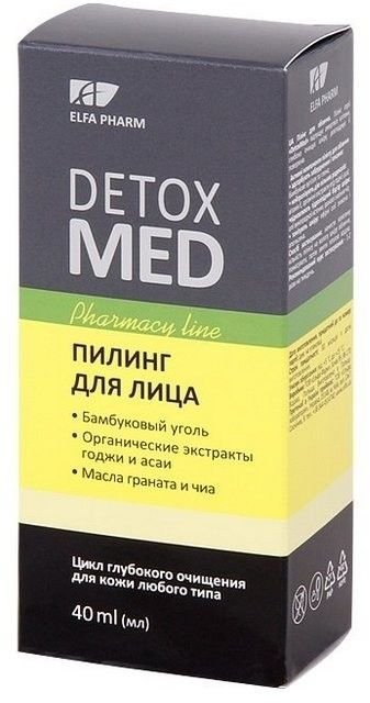 Detox Med Пилинг для лица Elfa Pharm, 40 мл фото 1 &mdash; TD-EX.RU