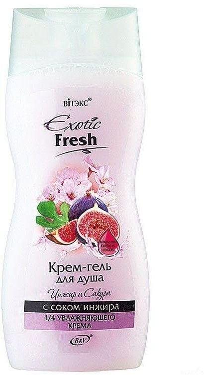 Крем-гель для душа "ИНЖИР И САКУРА" БЕЛИТА, 500 мл фото 1 &mdash; TD-EX.RU