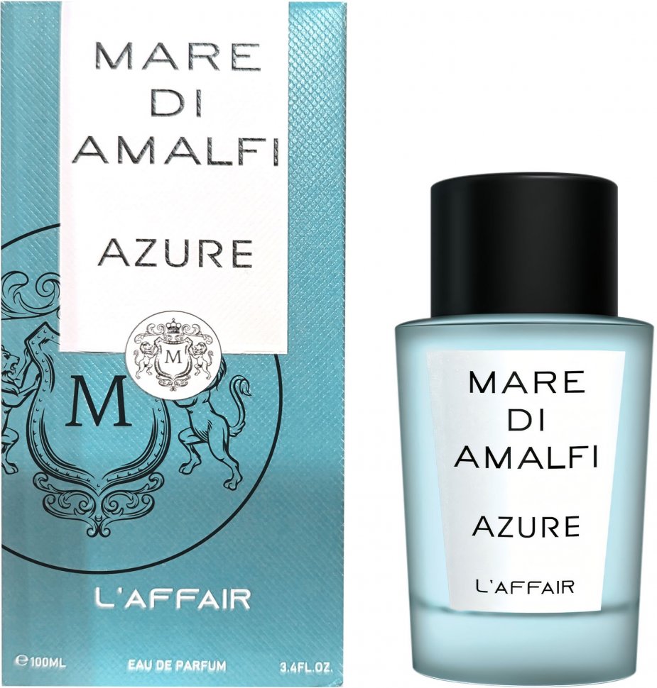 Парфюмерная вода для мужчин и женщин Mare Di Amalfi Azure L'AFFAIR, 100 мл.     фото 1 &mdash; TD-EX.RU
