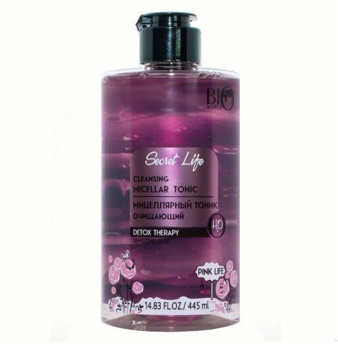 Мицеллярный тоник DETOX THERAPY Secret Life Bio World, 445 мл фото 1 &mdash; TD-EX.RU