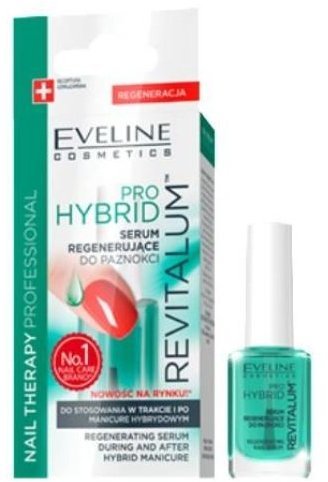 Регенерирующая сыворотка для ногтей PRO HYBRID серии NAIL THERAPY PROFESSIONAL REVITALLUM Eveline, 12 мл. фото 1 &mdash; TD-EX.RU