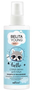 Белита Young Skin Спрей-экран Защита и увлажнение для лица, 115 мл фото 1 &mdash; TD-EX.RU