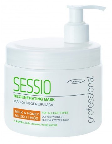 SESSIO Маска регенерирующая - Молочко и Мёд (с дозатором) CHANTAL professional, 500 г фото 1 &mdash; TD-EX.RU