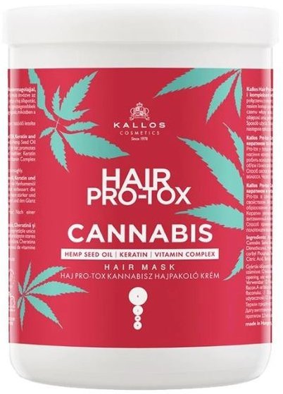Маска для волос Pro-tox Cannabis Kallos, 1000 мл  фото 1 &mdash; TD-EX.RU