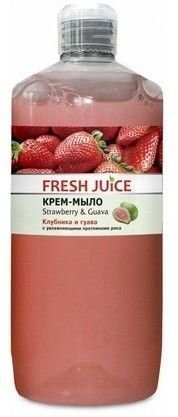 Крем-мыло Fresh Juice Strawberry & Guava, 1000 мл фото 1 &mdash; TD-EX.RU