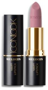 Помада губная матовая Icon Look тон 01 Perfect Nude RELOUIS &mdash; TD-EX.RU