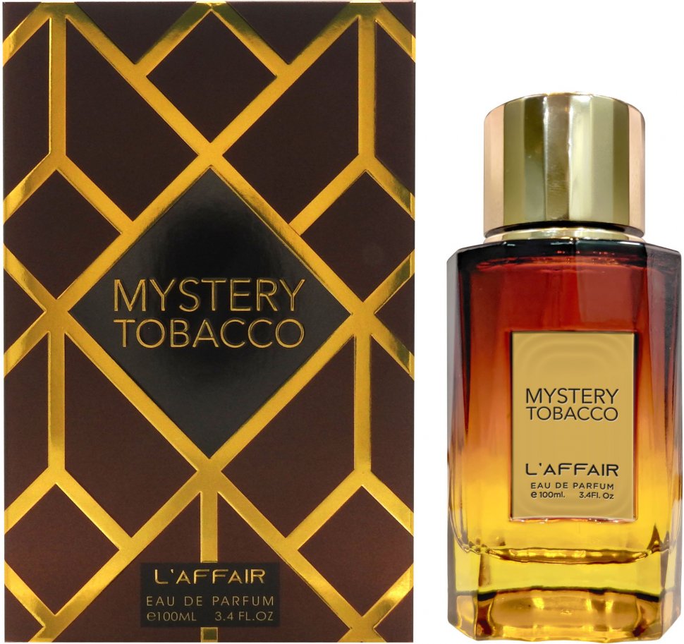 Парфюмерная вода для мужчин и женщин Mystery Tobacco L'AFFAIR, 100 мл.    фото 1 &mdash; TD-EX.RU