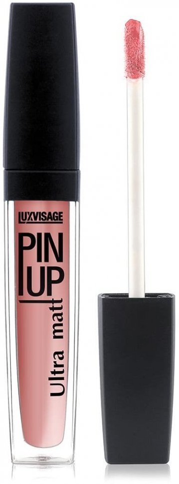 Luxvisage Pin up Блеск для губ PIN-UP тон 43 Rose nude фото 1 &mdash; TD-EX.RU