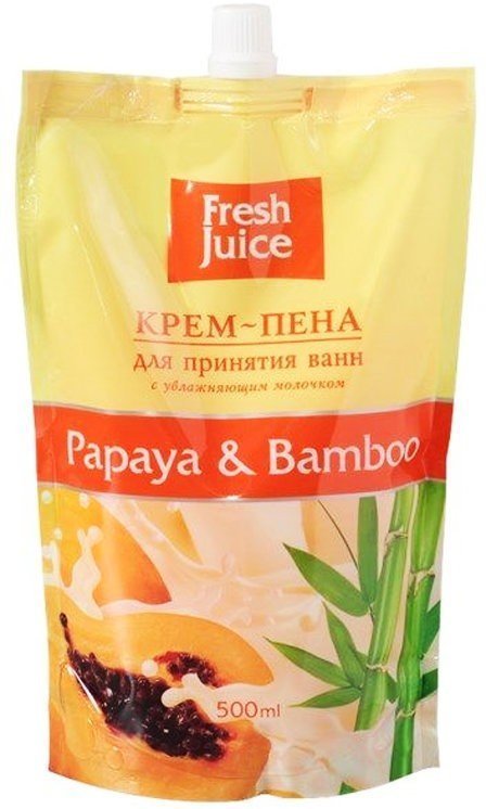 Крем-пена "Papaya & bamboo" ДП Fresh Juice, 500 мл фото 1 &mdash; TD-EX.RU
