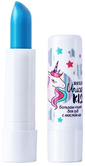 Бальзам-тинт для губ с маслом ши Unicorn KISS RELOUIS  фото 1 &mdash; TD-EX.RU