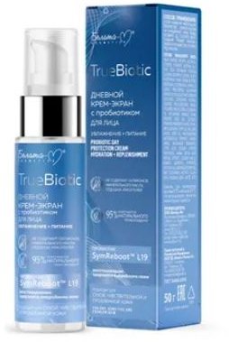 Дневной крем-экран с пробиотиком для лица Интенсивное увлажнение + питание TrueBiotic Белита-М, 50 г фото 1 &mdash; TD-EX.RU