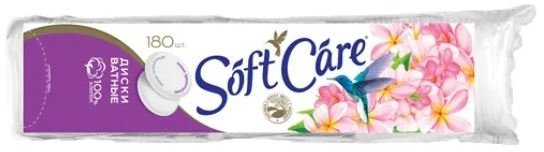 Ватные диски Soft care 180 шт, Romax фото 1 &mdash; TD-EX.RU