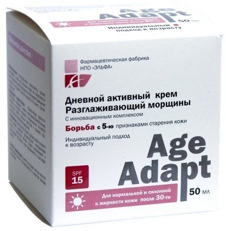 ​​Дневной активный крем Age Adapt «Разглаживающий морщины», 50 мл фото 1 &mdash; TD-EX.RU