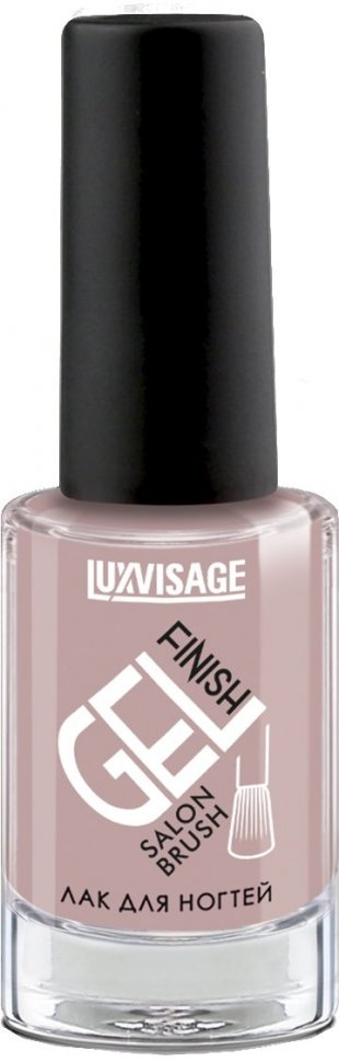 Лак для ногтей стойкий глянцевый GEL FINISH тон 32 кремово-розовый Luxvisage, 9 г     фото 1 &mdash; TD-EX.RU