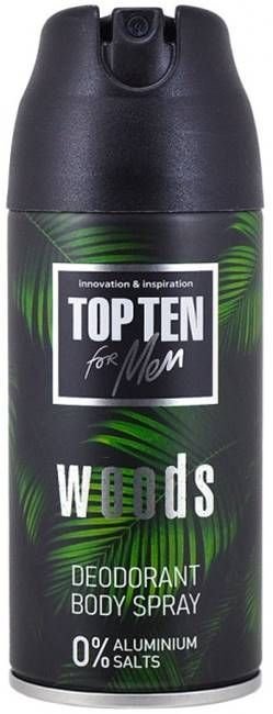 Дезодорант-спрей Woods Top Ten for men, 150 мл фото 1 &mdash; TD-EX.RU