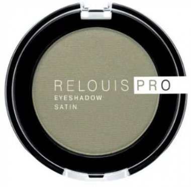Тени для век RELOUIS PRO Eyeshadow Satin тон 35 GREEN TEA, 3 г.     &mdash; TD-EX.RU