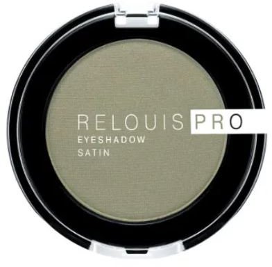 Тени для век RELOUIS PRO Eyeshadow Satin тон 35 GREEN TEA, 3 г.     фото 1 &mdash; TD-EX.RU