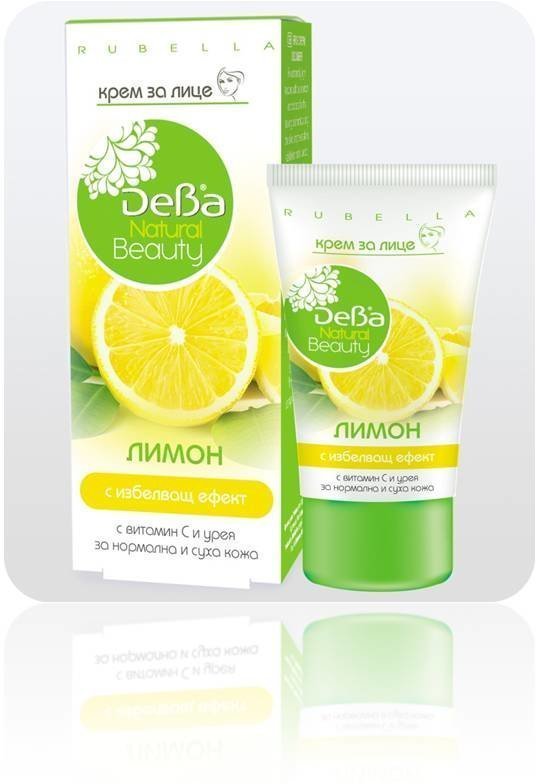 DEBA Natural Beauty Крем для лица Лимон, 50 мл фото 1 &mdash; TD-EX.RU