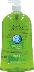 Мыло жидкое «Romax» Ледяной лайм Romax, 1000 г  фото 1 &mdash; TD-EX.RU