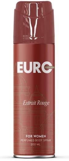 Дезодорант женский "EXTRAIT ROUGE" EURO COLLECTION ATAK, 200 мл.  фото 1 &mdash; TD-EX.RU