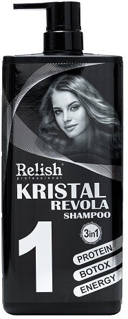 Шампунь 1 KRISTAL REVOLA RELISH, 1100 мл  фото 1 &mdash; TD-EX.RU