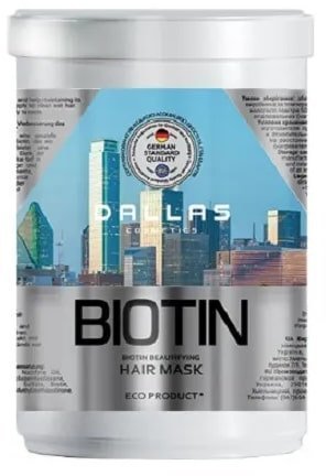 Dallas Маска косметическая против выпадения и для улучшения роста волос с биотином BIOTIN, 500 мл фото 1 &mdash; TD-EX.RU