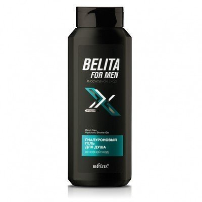 Белита For men Гиалуроновый гель для душа Основной уход, 400 мл фото 1 &mdash; TD-EX.RU