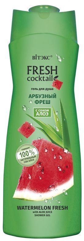 Гель для душа АРБУЗНЫЙ ФРЕШ с соком алоэ Витэкс, 500 мл фото 1 &mdash; TD-EX.RU