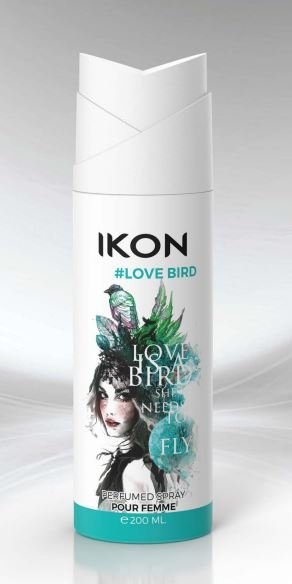 Дезодорант-спрей для женщин #LOVE BIRD   IKON, 200 мл фото 1 &mdash; TD-EX.RU