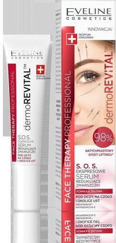 S.O.S. Экспресс сыворотка против морщин для лица т.м. dermo REVITAL серии FACE THERAPY PROFESSIONAL Eveline фото 1 &mdash; TD-EX.RU