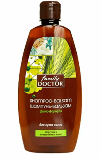 Family Doctor Шампунь-бальзам Фито-формула для сухих волос, 500 мл фото 1 &mdash; TD-EX.RU