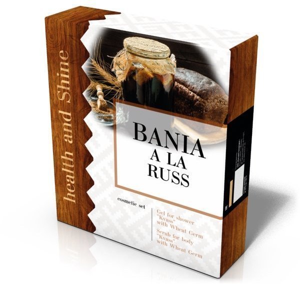 Косметический набор Квасной unisex (Гель для душа + скраб для тела) Banya a La Rus 2 Лучшие традиции фото 1 &mdash; TD-EX.RU