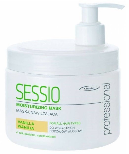 SESSIO Маска увлажняющая - Ваниль(с дозатором) CHANTAL professional, 500 г фото 1 &mdash; TD-EX.RU