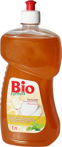 Bio Бальзам для мытья посуды «Облепиха», 1 л фото 1 &mdash; TD-EX.RU