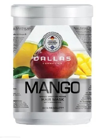 Dallas Увлажняющая маска для волос с маслом манго Mango, 500 мл фото 1 &mdash; TD-EX.RU