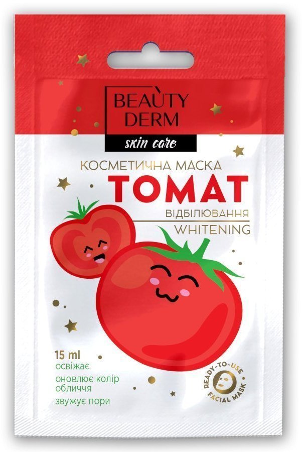 Beauty Derm маска косметическая отбеливающая "Томат", 15 мл фото 1 &mdash; TD-EX.RU