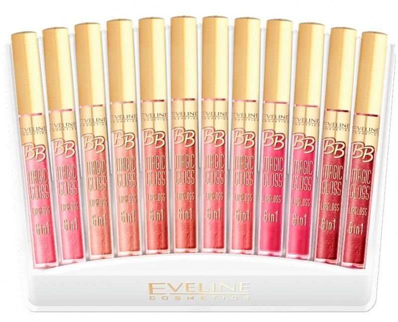 Блеск для губ BB Magic Gloss (набор 24 шт + 6 тестеров) Eveline, 24x9 мл фото 1 &mdash; TD-EX.RU