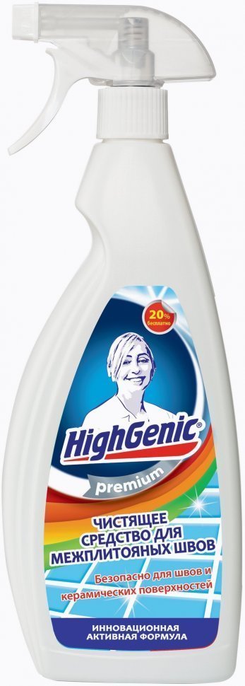 Чистящее средство для межплиточных швов HighGenic, 750 мл фото 1 &mdash; TD-EX.RU