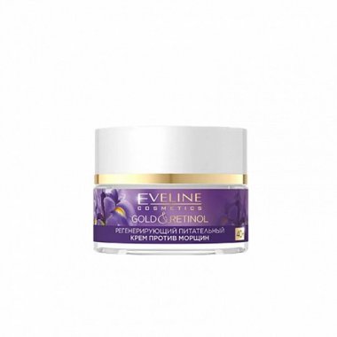 Регенерирующий питательный крем против морщин 40+ серии GOLD &amp; RETINOL Eveline, 50мл &mdash; TD-EX.RU