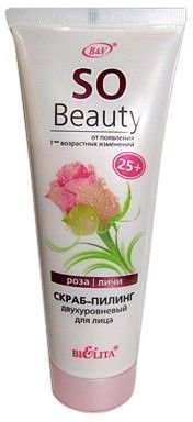 Скраб для лица двухуровневый SO Beauty Белита, 75 мл фото 1 &mdash; TD-EX.RU