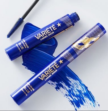 УДЛИНЯЮЩАЯ ТУШЬ ДЛЯ РЕСНИЦ BLUE  VARIETE LASHES SHOW Eveline, 9 мл.   &mdash; TD-EX.RU