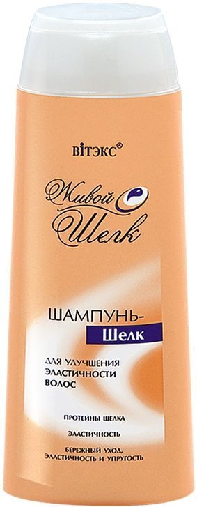 Шампунь-шелк для улучшения эластичности волос "Живой шелк" Витэкс, 500 мл фото 1 &mdash; TD-EX.RU
